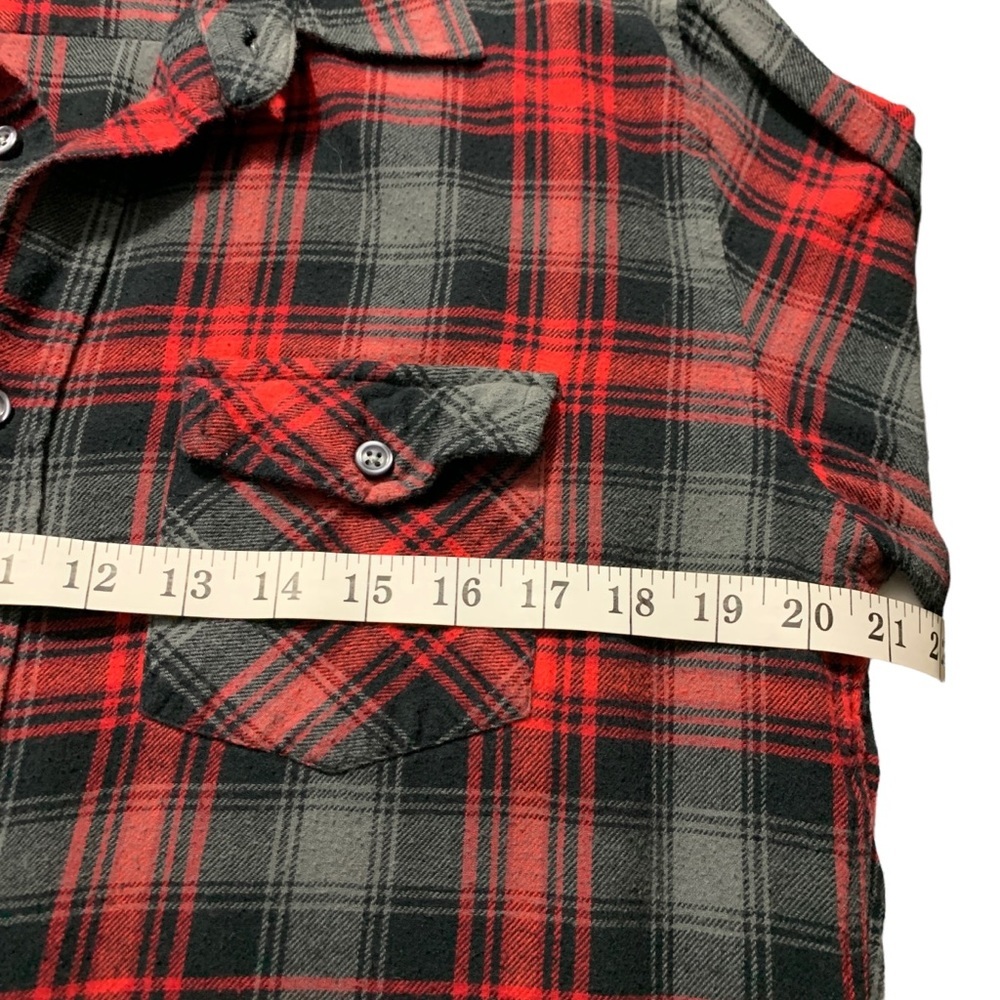 Airwalk Mens Plaid Cotton Button Up Shirt Sz Lrg - Picture 12 of 13